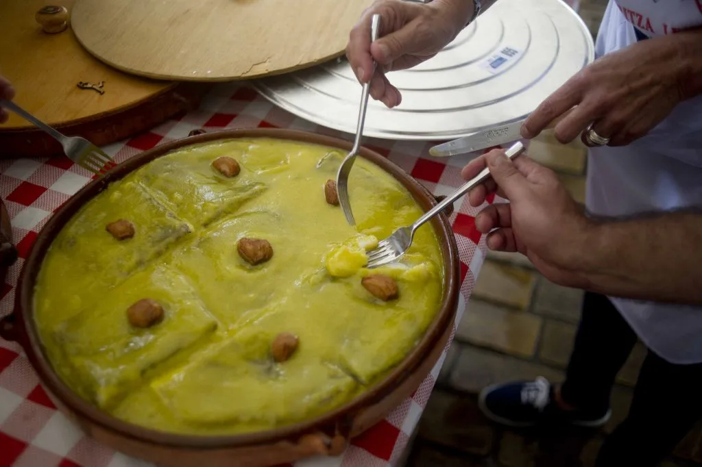 Certamen gastronómico: bacalao al pil-pil