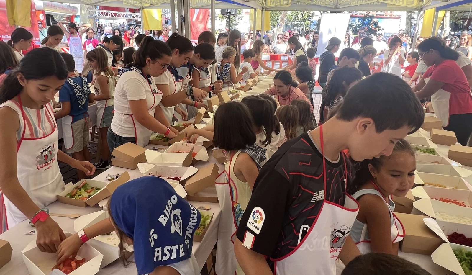 Gastrotxiki: taller de cocina infantil (ensalada)