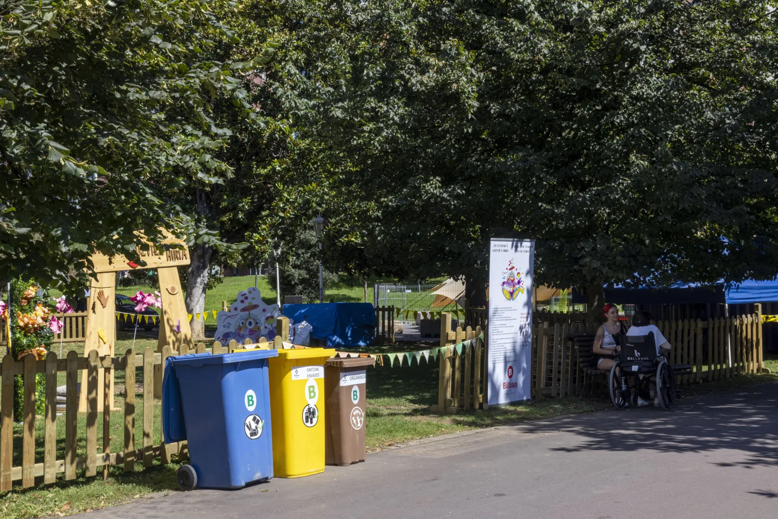 Bilbao recogió 576 toneladas de residuos en la Aste Nagusia de 2025: estos son los refuerzos de reciclaje para 2026
