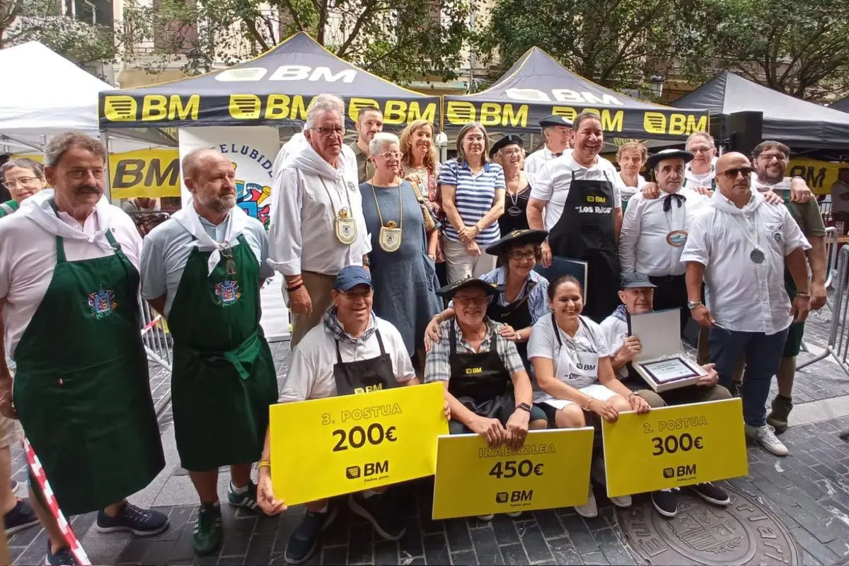 Los seis concursos de cocina de la Semana Grande 2026 ya tienen ganadores: este es el palmarés completo
