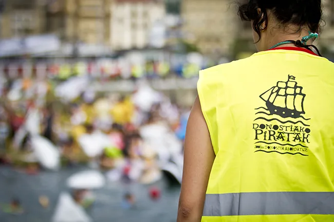 Los lantaldeak o grupos de trabajo de Donostiako Piratak