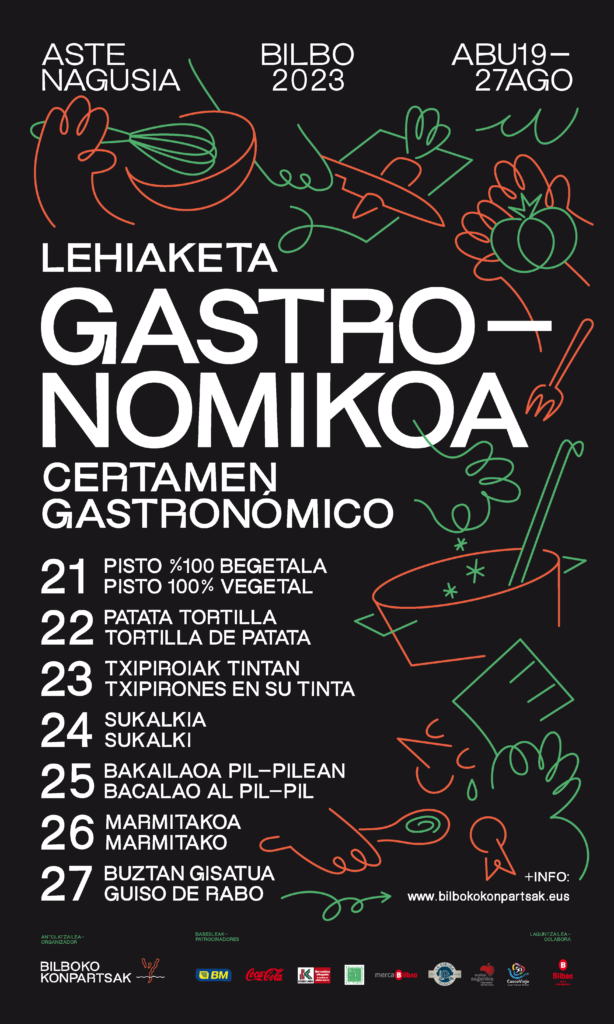 Certamen gastronómico. Inscripción: guisado de rabo.