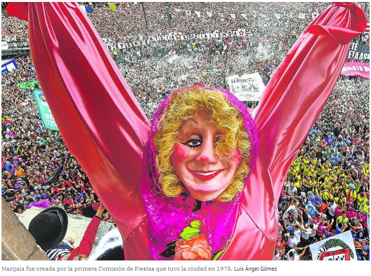 Marijaia «no necesita compañero» ni txupinero