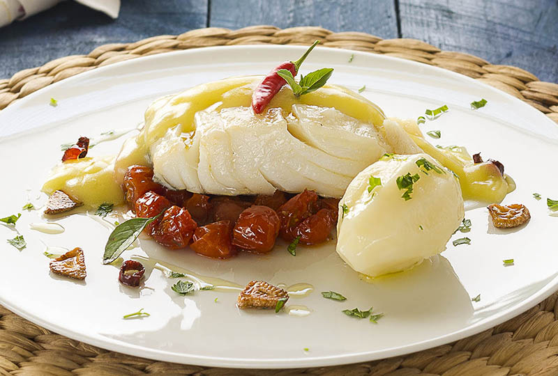 Certamen gastronómico. Bacalao al pil pil