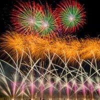 Concurso Internacional de Fuegos Artificiales. Dance of Fire Fireworks (Ucrania)