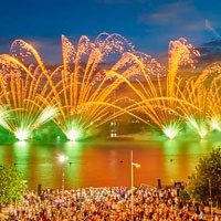 Concurso Internacional de Fuegos Artificiales. Fully Fused Fireworks (Reino Unido)