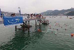 Exhibición de waterpolo abierta a la participación