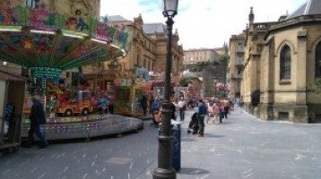 Ferial infantil en la calle Urdaneta.