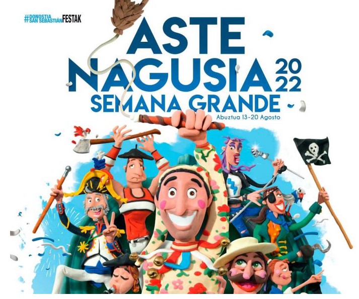 Aste Nagusia 2022: Conoce la programación completa de la Semana Grande donostiarra