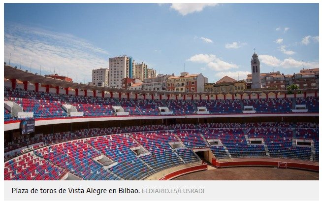 Donostia saca los toros de su programa de fiestas mientras Bilbao los promociona como actos oficiales de la Aste Nagusia