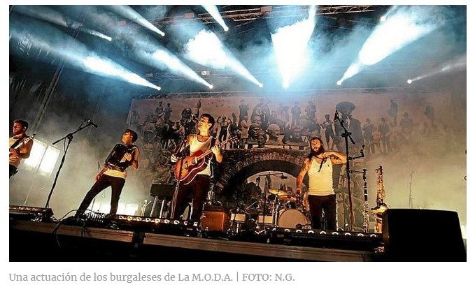 El folk-punk de La M.O.D.A llena esta noche Sagüés