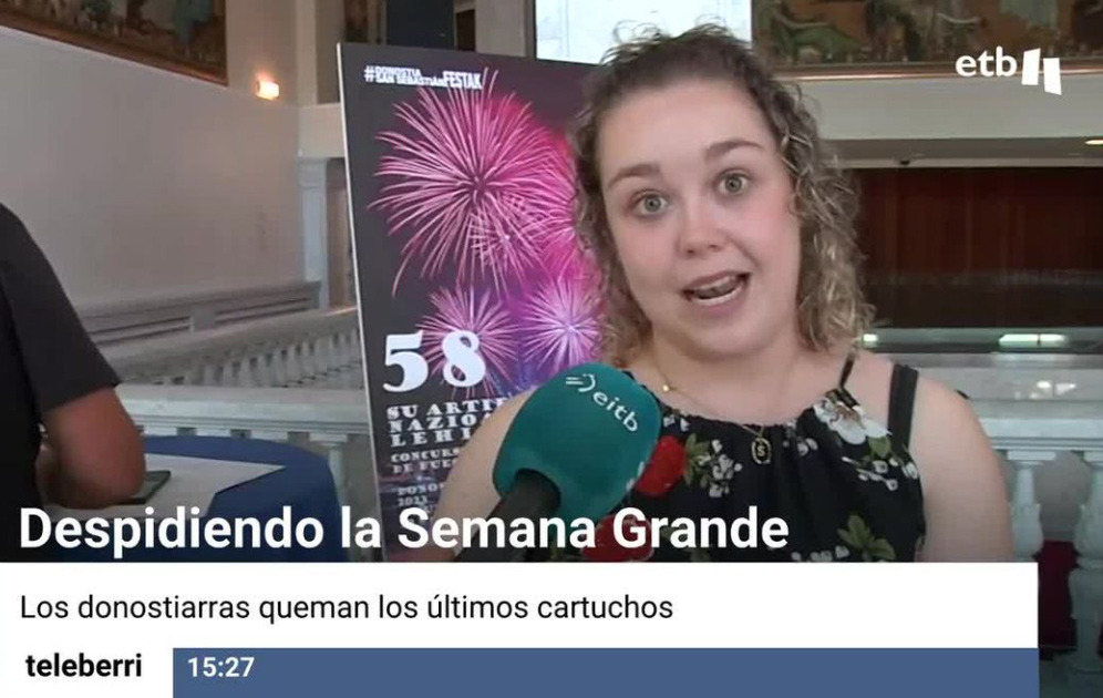 Pirotecnia Valenciana, ganadora del Concurso Internacional de Fuegos Artificiales de Donosti