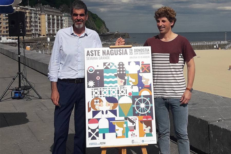 Presentados el cartel y los conciertos de Sagüés de la Semana Grande 2023