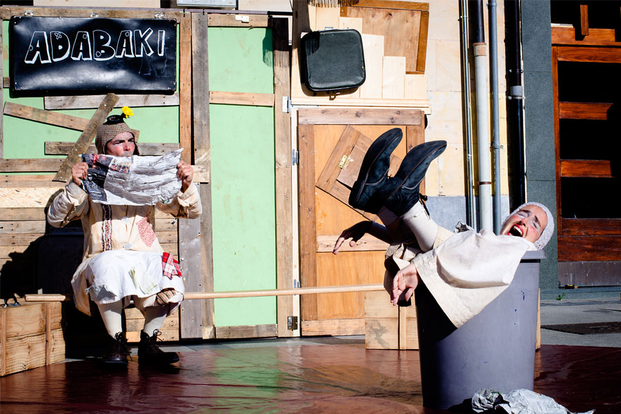Bapatean Zirko presenta «Adabaki», espectáculo de clown