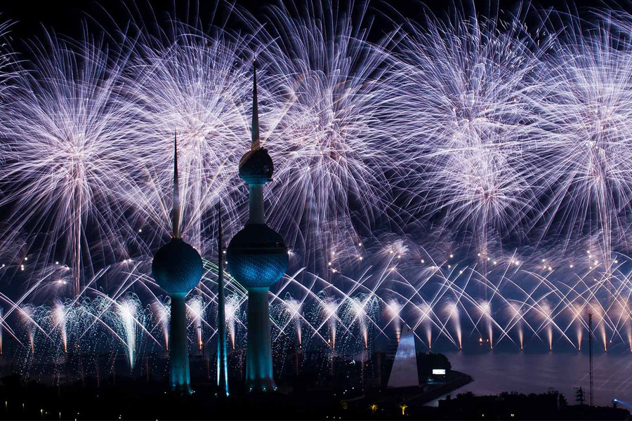 Concurso internacional de fuegos artificiales. Parente fireworks