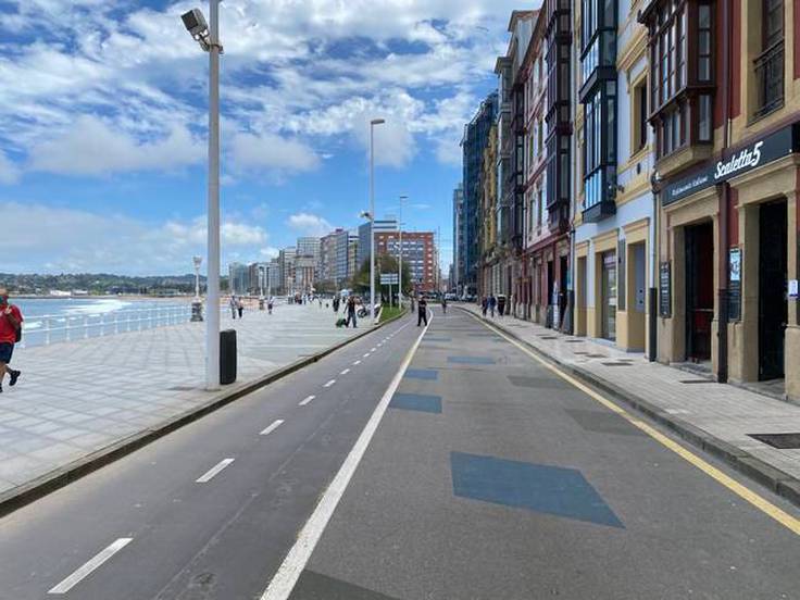 Gijón cortará el tráfico en el ‘cascayu’ los fines de semana de las fiestas