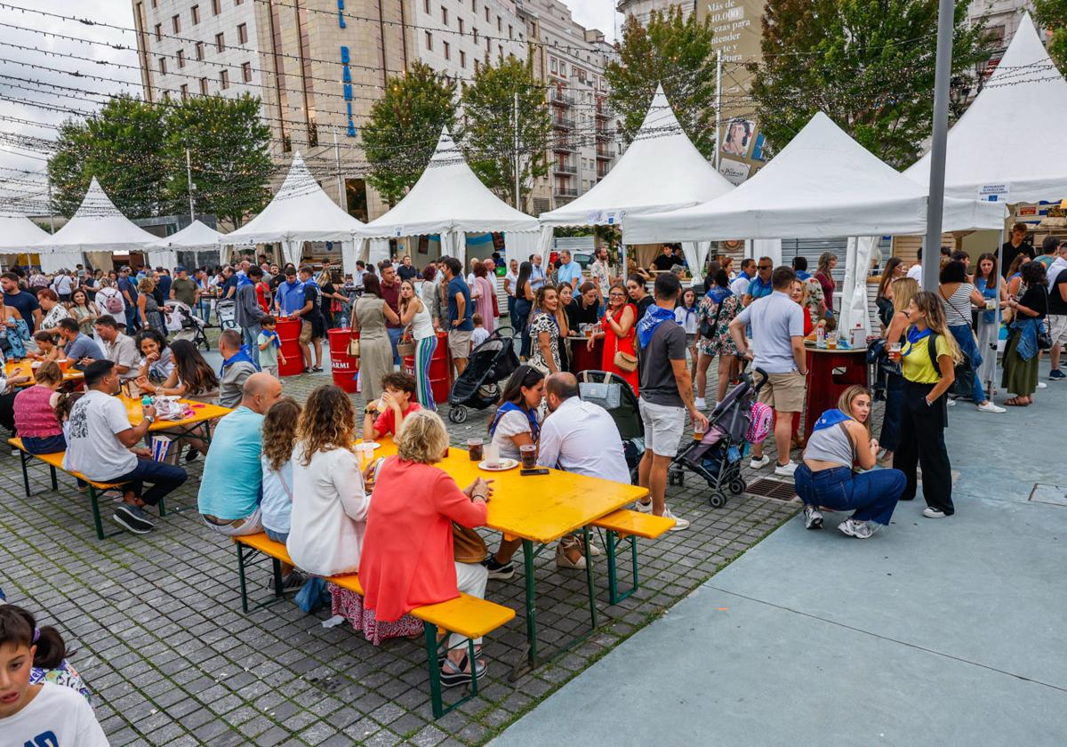 Santander se llena de sabor con las casetas de la Feria de Día